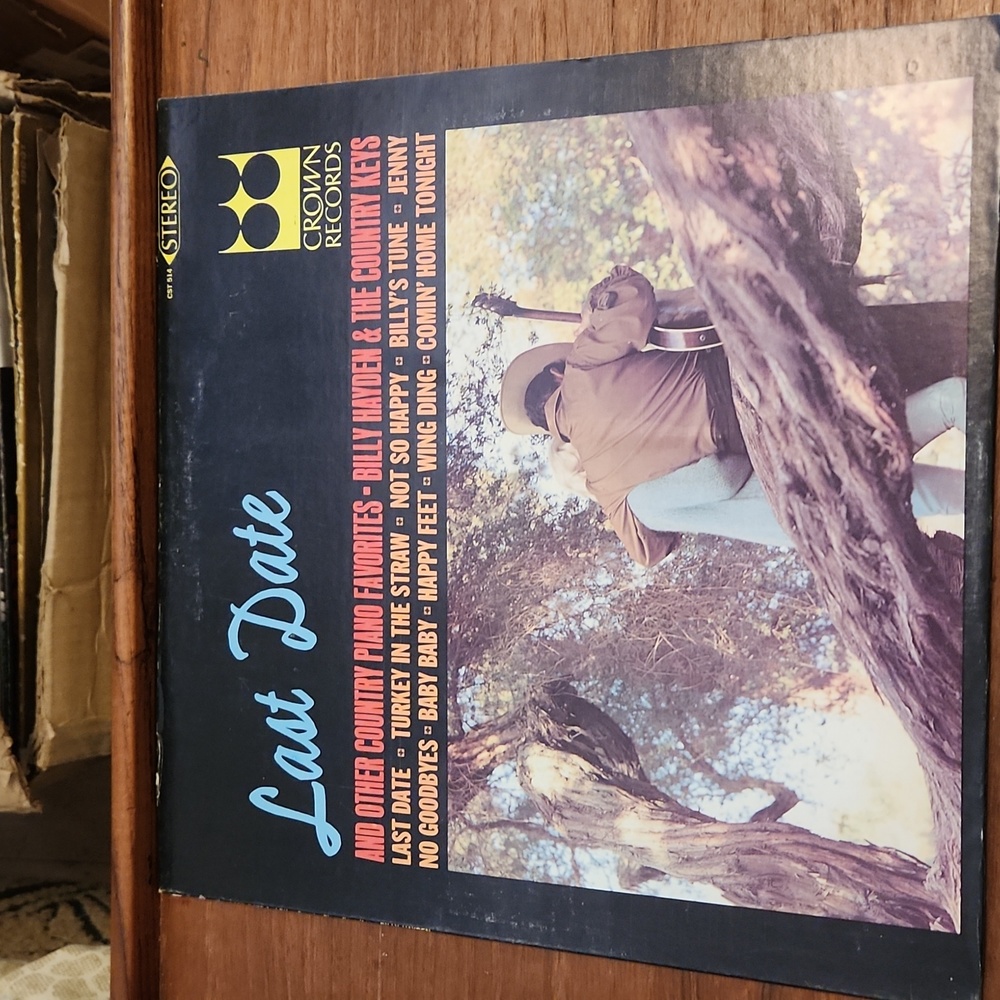 Country Piano Favorites "Last Date"
